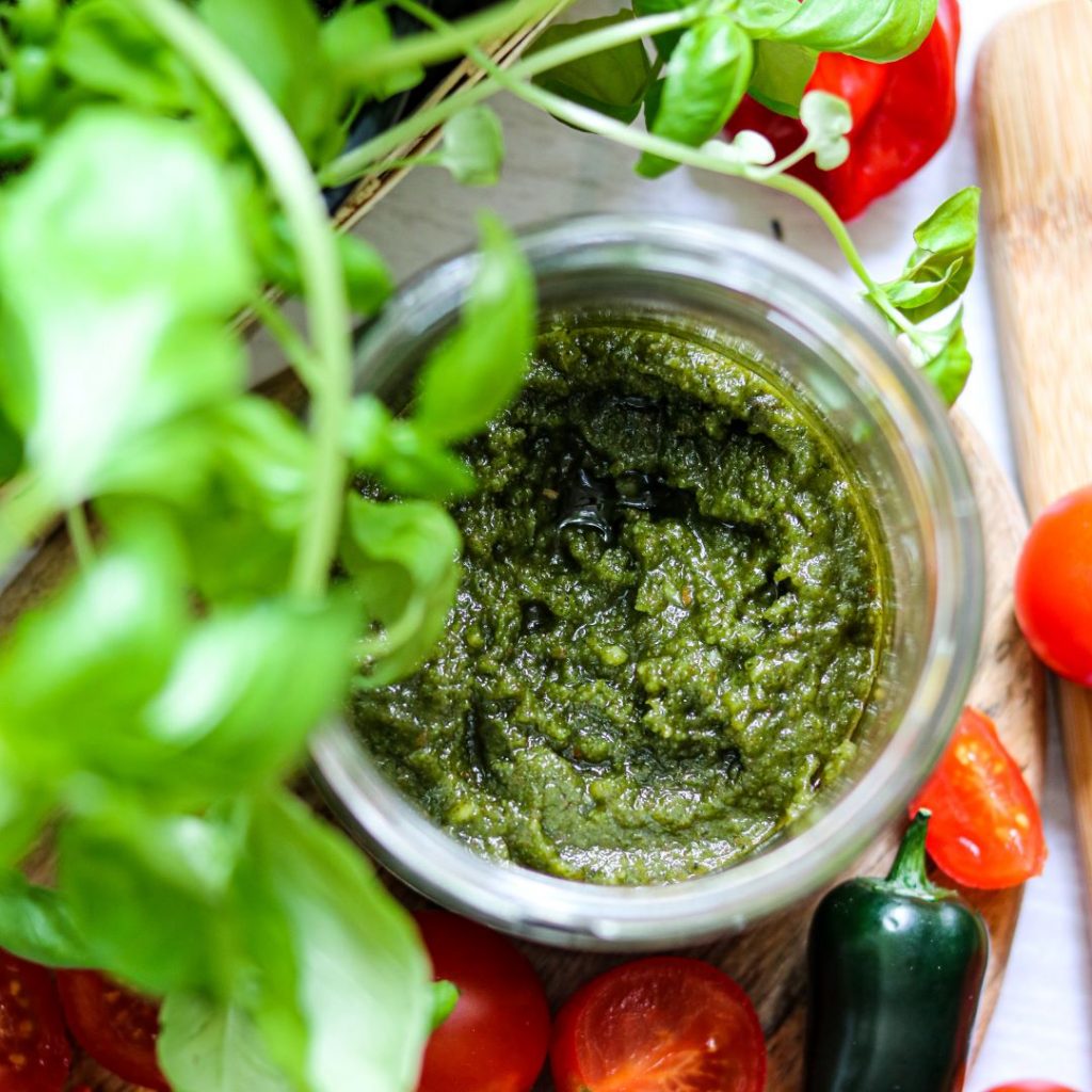 ferment green pesto