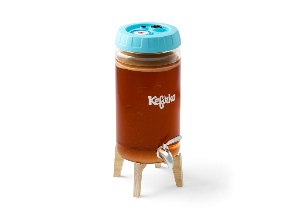 KOMBUCHA FERMENTER 4L - Everything you need to brew and enjoy fresh kombucha at home.